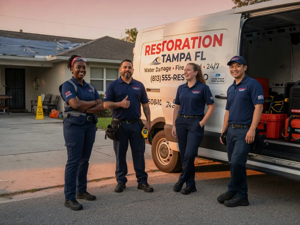 Water Damage Restoration company in New Deal, TX